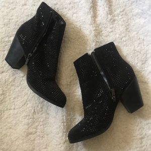NWOT Juicy Couture Bedazzled Booties